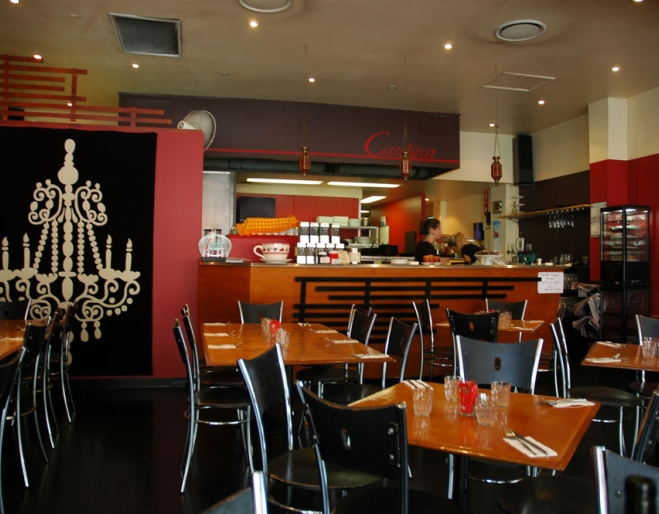 Interior of Cantina in West End 