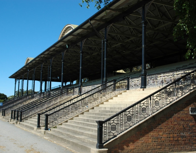 Saint Leger Stand Circa 1913 in the Eagle Farm Racecourse Ascot Brisbane Queensland