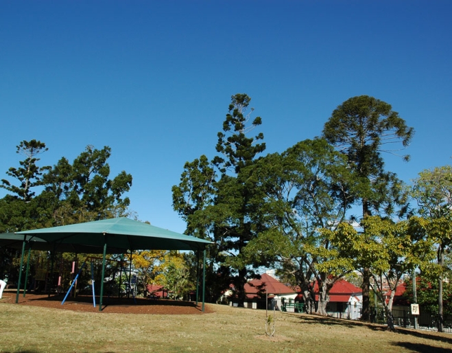 Playground at summit of Teneriffe Park