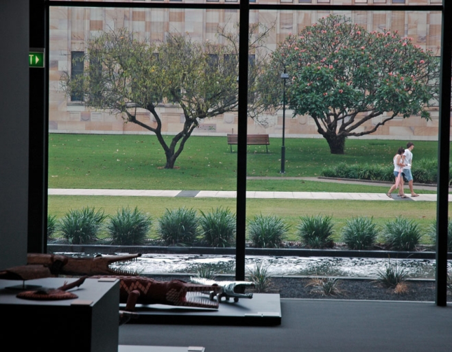 Artwork inside UQ Art Museum 
