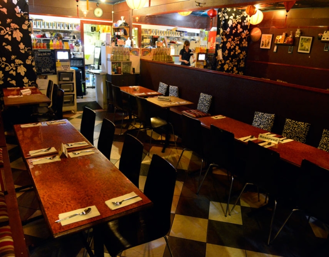 Inside Vietnamese Avachat Café Restaurant in Brisbane's Michelton