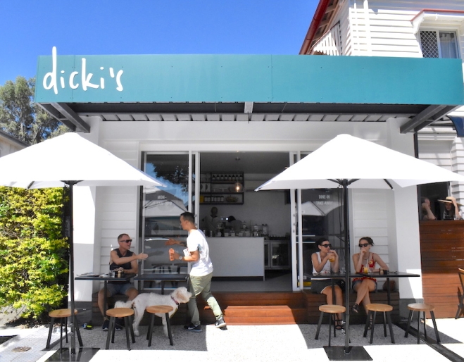 Exterior of Dicki’s New Farm