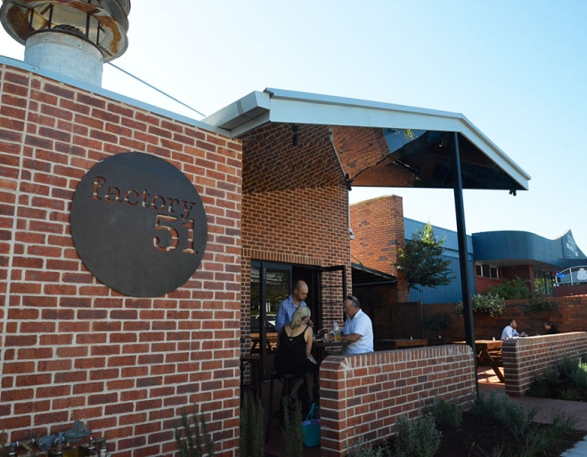 Facade of Factory 51 Coorparoo