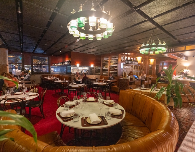 Restaurant interior