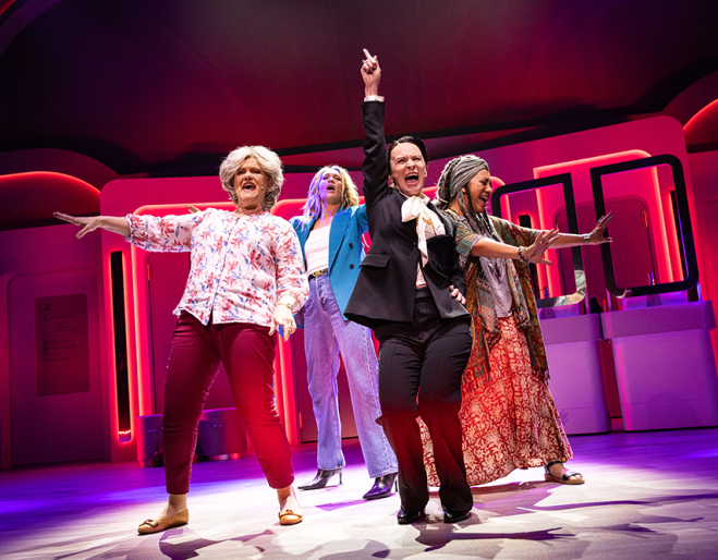 Menopause The Musical performers on stage 
