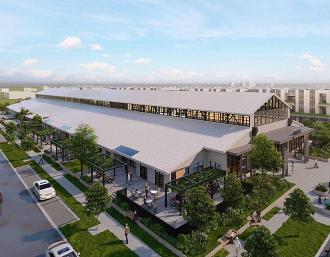 Render of Bulimba Barracks