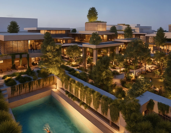 Public-Realm Town Centre Precinct