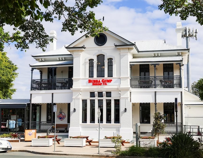 Facade of Bubba Gump Shrimp Co Sandgate