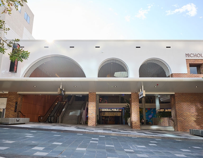 Exterior of Nicholas Street Precinct