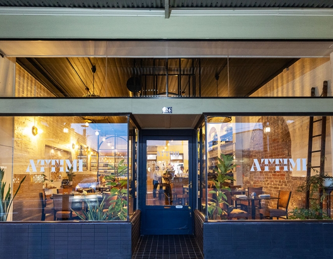 Facade of Attimi Paddington