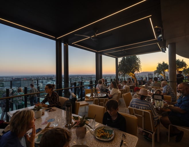 Alfresco area, Babblers Brisbane CBD 