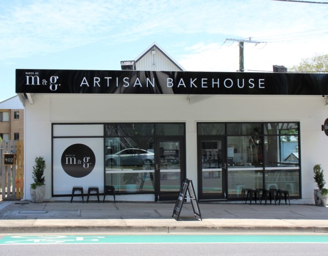 Exterior of Baked by M&G Artisan Bakehouse, Coorparoo 