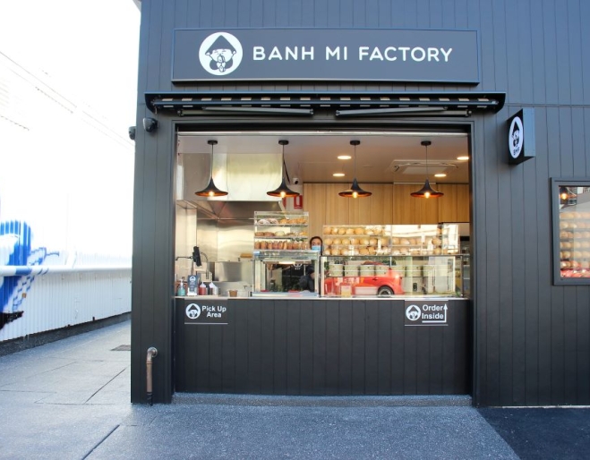 Exterior of Banh Mi Factory, Newstead