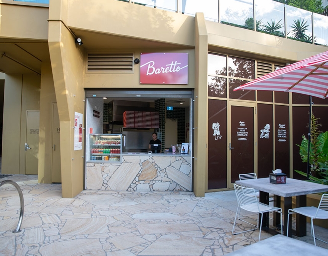 Entry at Baretto - Kangaroo Point