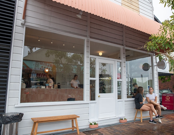 Exterior of Brolly Coffee 