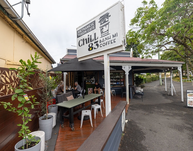 Street view of  Chill-83-Vietnamese-Fusion-Cafe