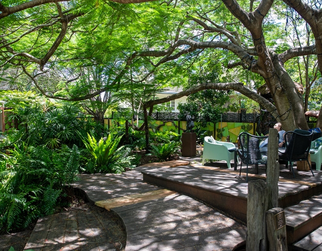 Garden at Civosity Park Bardon
