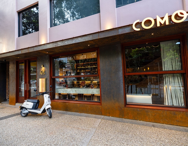 Exterior of Como Restaurant South Brisbane 