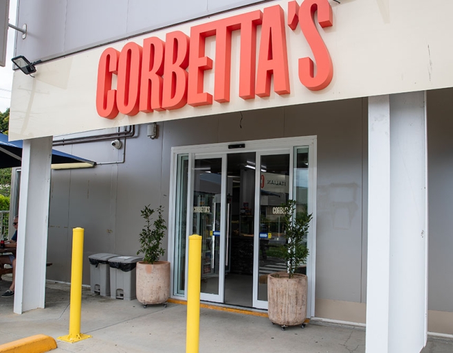 Exterior of Corbetta's Kitchen