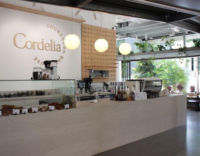 Interior Cordelia St Bakehouse