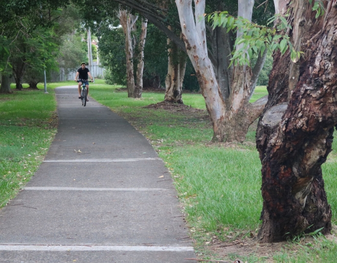 Daisy Hill Conservation Park to Underwood Park Walk/Cycle route 