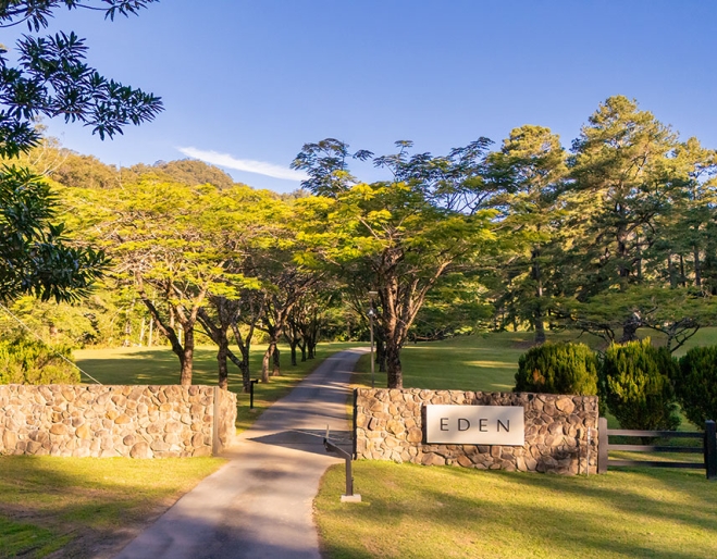Entrance to Eden Health Retreat, Currumbin Valley