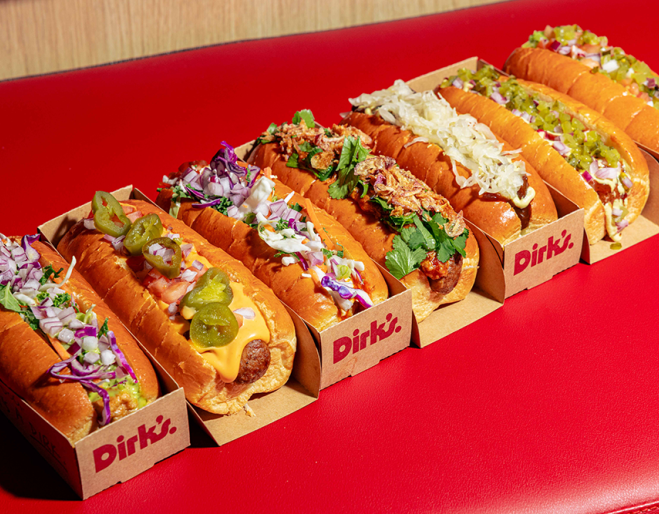 A line up of Dirk's - Dirk's Woolloongabba