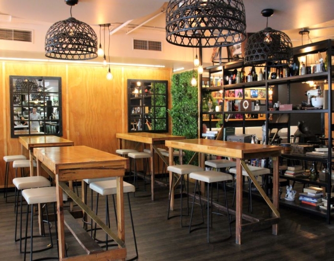 Interior of Eleven Bridges Gin Bar, South Brisbane 