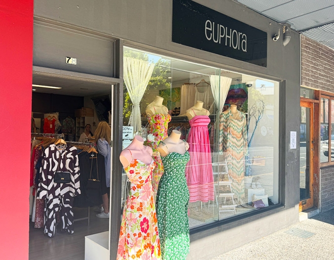 Euphora Boutique, West End, Brisbane, ladies clothes shopping, womenswear, designer clothes, dresses for the weekend, beachwear, fashionista's happy place
