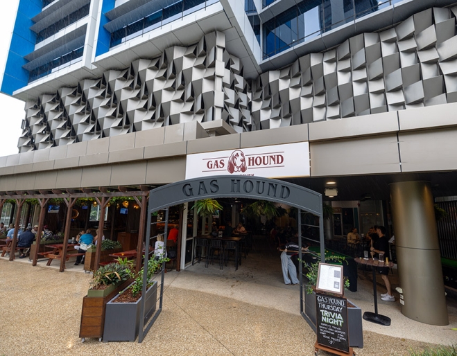 Exterior view of Gas Hound Kitchen & Bar