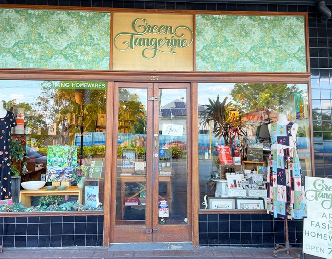 Shopfront of Green Tangerine, Paddington