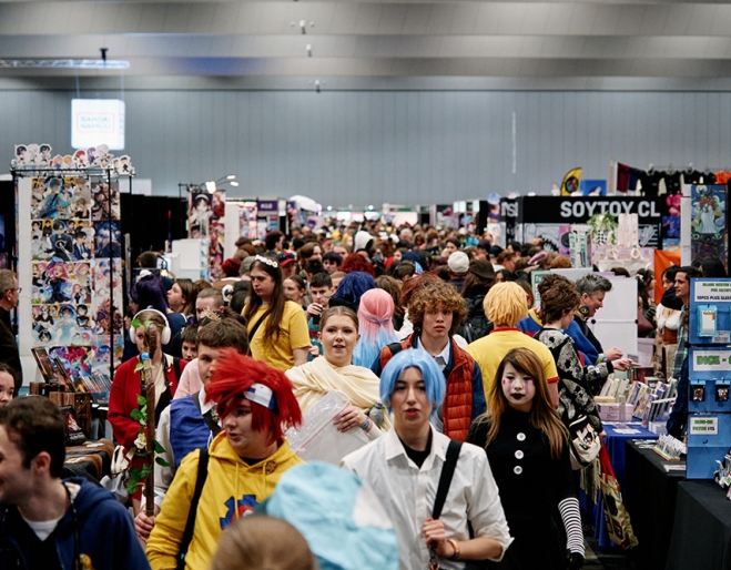 Crowd at Oz Comic-Con 