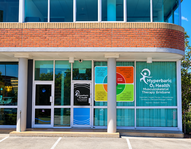 Hyperbaric O2 Health Facade 