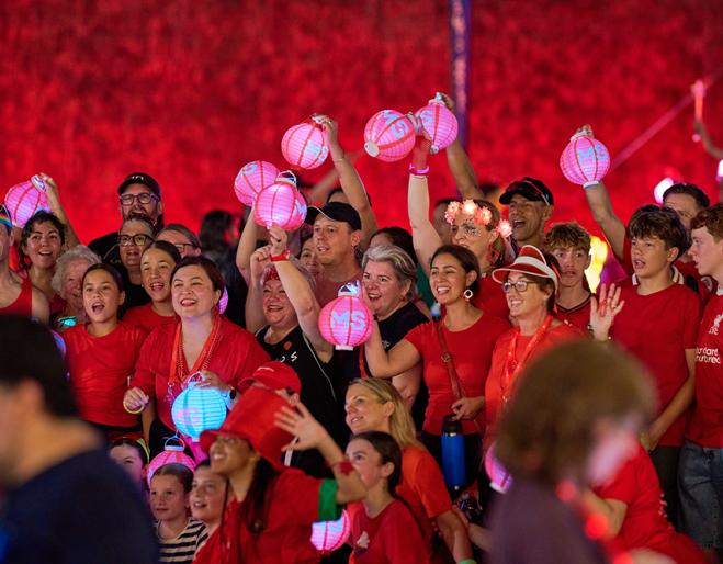 MS Moonlight Walk Roma Street Parkland