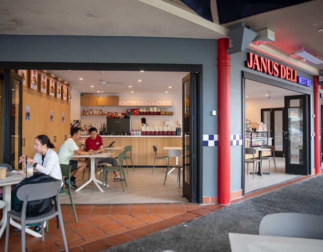 Main Entry of Janus Deli