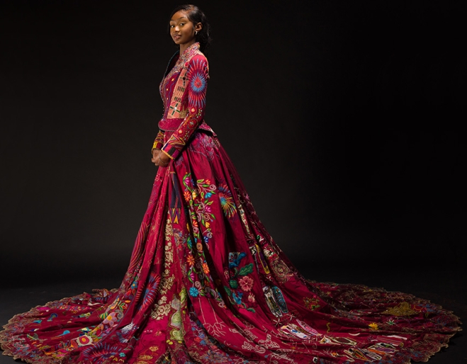 Lekazia Turner_Embroiderer originally from Jamaica