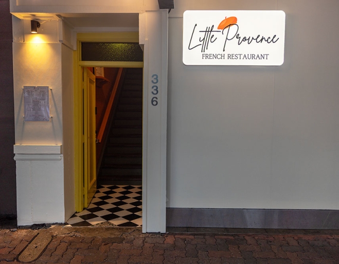 Entry to Little Provence 