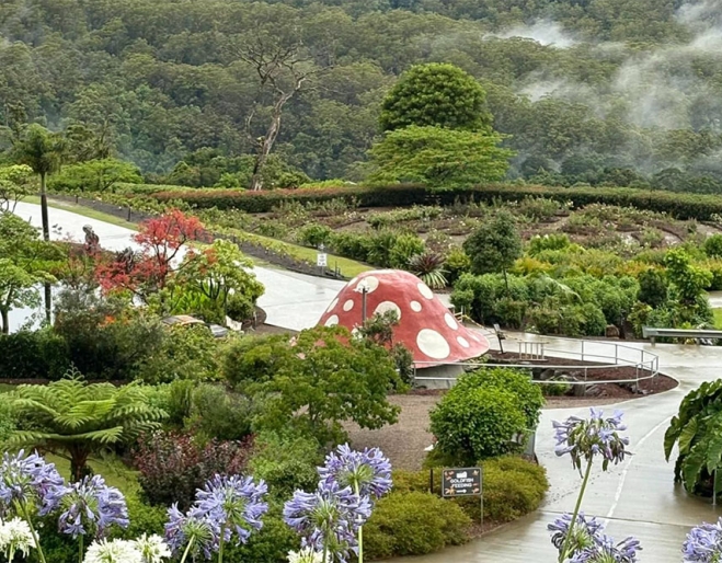Aerial view of Maleny Fairy Garden