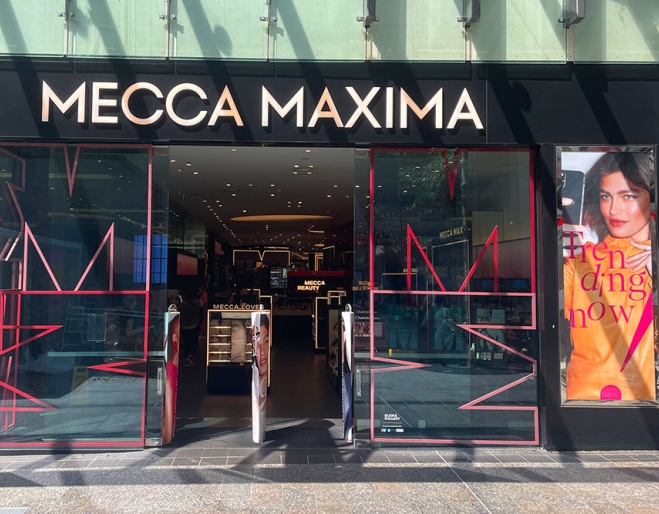 MECCA Cosmetics, Brisbane, MECCA Maxima, MECCA Cosmetica, beauty products for women, haircare, make-up, perfumes, men's fragrances