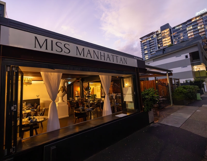 Exterior of Miss Manhattan Newstead