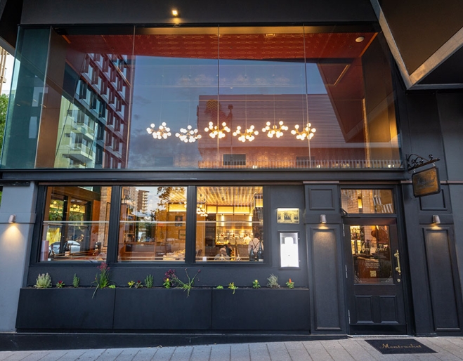 Exterior facade of Montrachet, Bowen Hills
