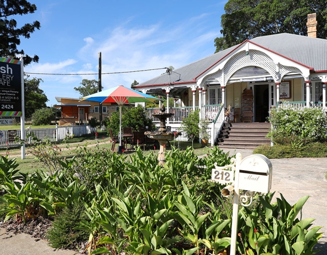 Entrance to Nash Gallery & Cafe, Esk, Queensland