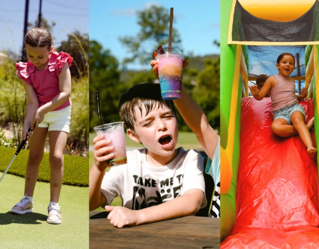 Kids at Pacific Golf Club