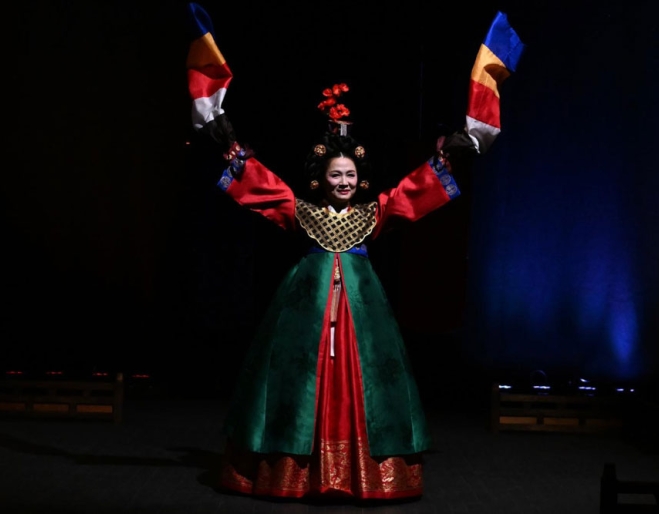 Performer at Technicolour Multicultural Festival