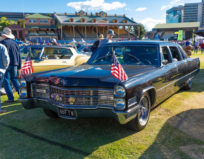 Vintage car at RACQ Motorfest