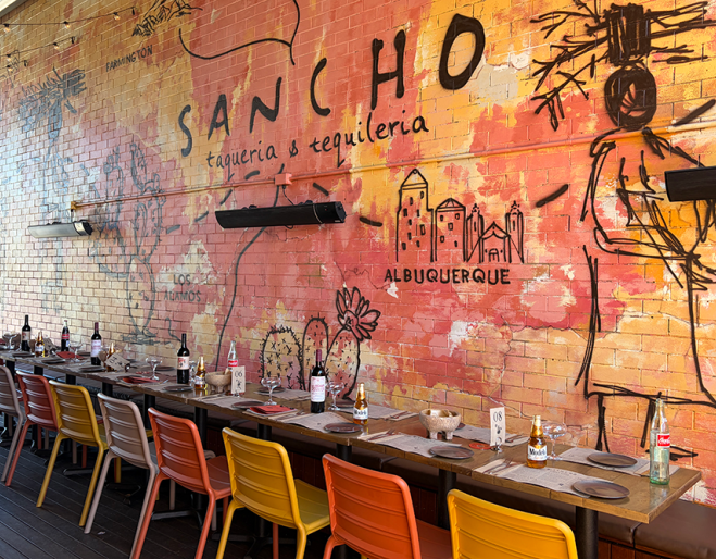 interior of restaurant 