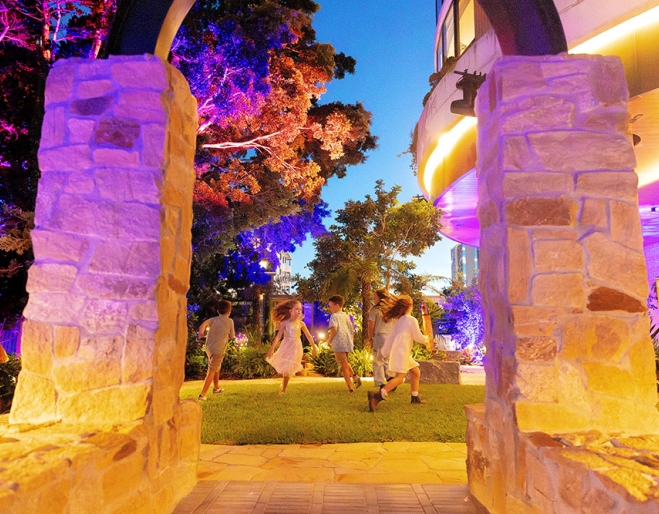 Entry to The Secret Garden South City Square