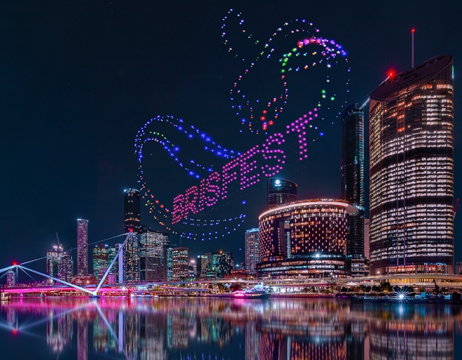 Skylore - The Rainbow Serpent Brisbane Festival 