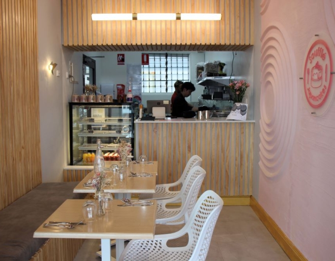 Interior of Soufflé Japancakes, Greenslopes 