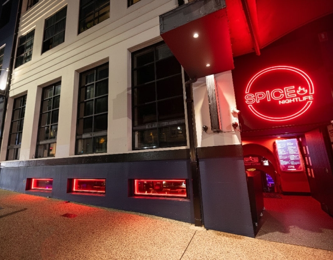 Exterior of Spice Nightlife